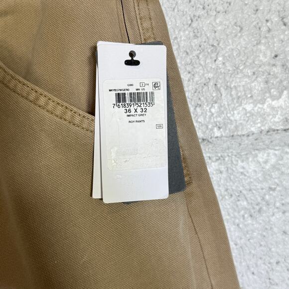 GUESS Men's Straight-Fit Cotton Car Impact Grey 36x32 $108 - Picture 7 of 9